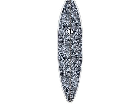 dior stüssy surfboard price